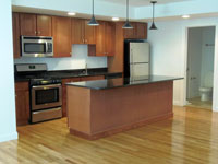 apartment rental kitchen near Northeastern University